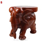 红木大象凳子 换鞋凳红木象凳 实木雕刻特大号象凳 风水招财