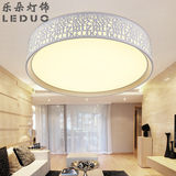 新款主卧室灯创意圆形led吸顶灯客厅灯现代简约温馨浪漫餐厅灯具