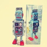 发条玩具MS294机器人酒吧橱柜装饰摆设儿童玩具摄影道具成人收藏