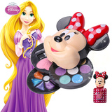 迪士尼公主化妆品盒米妮女孩新年礼物彩妆盒套装化妆品套装礼玩具