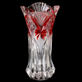 透明大号水培玻璃台面花瓶 富贵竹百合玫瑰水晶植物花盆摆件包邮