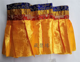 黄色5米藏式佛堂装饰帷幔挂帘墙围顶围桌围墙裙普玛藏传佛教用品