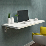 壁挂折叠桌餐桌连壁桌壁挂桌挂墙桌电脑桌连墙上桌笔记书桌靠墙桌