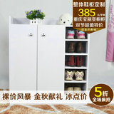 重庆鞋柜 现代风格 可调节 不含门 简约 小鞋柜 整体鞋柜定做 05