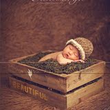 新款欧美拍照道具百天宝宝摄影道具儿童主题样照创意道具复古木框