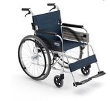 日本Miki 手动轮椅车 MPT-43JL 轻便折叠航太铝合金老年家用 包邮