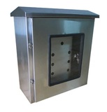 不锈钢室外防水箱 双层门500*400*200电控箱 开关箱 电箱 电源箱
