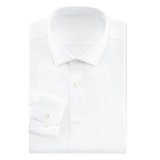 vancl 凡客诚品 80免烫衬衫 小方领 男士长袖衬衫 白色  1932949