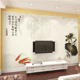 纸壁纸大型壁画中式梅花竹子图客厅卧室个性定制3D立体电视背景墙
