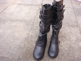 新款女鞋冬季高筒靴骑士靴子女冬马靴长筒靴秋冬潮鞋新款舒适女靴