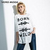 Vero Moda2016新品字母印花七分袖T恤女316130022