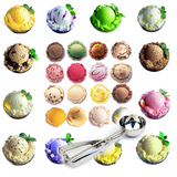 送挖球器包邮乐无价特级软硬冰淇淋粉 任选8包冰激凌粉 哈根达斯