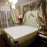 特价欧式床1.8米新古典实木雕花卧室双人床真皮奢华公主床婚床