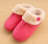 冬季男女情侣棉拖鞋女AF全包跟保暖居家居厚底防滑月子鞋棉鞋冬