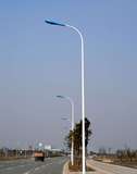 厂家直销4米5米6米自弯臂 A字臂 路灯杆 高杆灯 户外路灯 道路灯