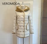 VEROMODA专柜正品代购加厚羽绒服女中长款冬装修身外套314312030