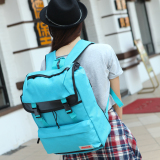 韩国代购2016新款双肩韩版潮女大容量背包学院风学生书包旅行背包