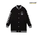 韩国直邮正品代购 PANCOAT 卫衣外套16新款纯色中长款长袖