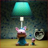 【送小兔子】乖乖兔儿童台灯暖光护眼卧室床头灯卡通创意台灯调光