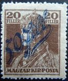 泰梅什堡（塞尔维亚占领匈牙利）查尔斯国王加盖邮票 1919年 全新