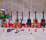 特价包邮7款木制吉他模型生日礼物迷你乐器模型毕业创意礼品