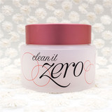 保税区韩国banilaco zero芭妮兰卸妆膏粉色款100ml温和致柔卸妆霜