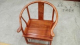 厂家直销刺猬紫檀古典花梨红木实木脚圈椅茶台餐台椅成人办公椅子