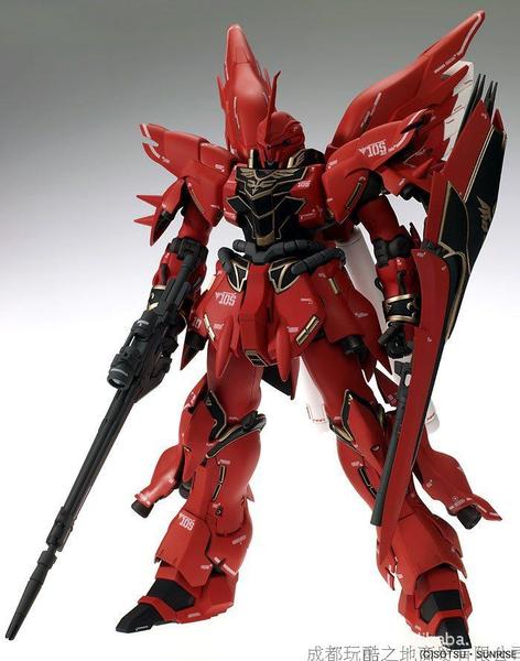 万代mg msn-06s sinanju 新安州 新安洲高达 ka版 卡版 敢达