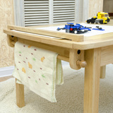 包邮儿童桌椅学习桌宝宝吃饭桌游戏桌幼儿园书桌套装实木出口