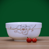 8英寸陶瓷骨瓷大汤碗汤盆大号碗面碗汤碗大碗家用创意微波餐具