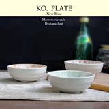 【半价特惠】陶瓷碗日式韩式小碗饭碗泡菜碗酱料碗迷你外贸餐具
