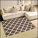 北欧式宜家几何图案地毯客厅茶几长方形简约家用卧室床边满铺定制