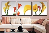 特价现代客厅沙发墙装饰画餐厅无框画三联画挂画壁画可来图定做