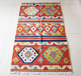 土耳其kilim基利姆羊毛手工编织地毯地垫波西米亚宜家美式乡村