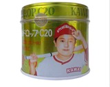 日本原装KAWAI 肝油丸C20附加维他命C（果汁味）180粒 17年12月