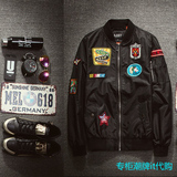 香港正品代购潮牌 MA1飞行夹克秋季薄款棒球服空军徽章男女款外套