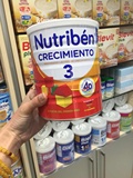 现货 西班牙代购 纽滋本Nutriben 3段 婴儿奶粉800g