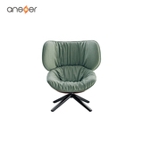ansuner创意设计师家具 tabano armchair/进口布艺休闲沙发扶手椅