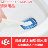 日本LEC 免洗剂马桶刷 硬毛刷创意马桶刷子长柄厕所刷清洁马桶刷