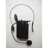 现代万能耳麦头戴式无线话筒麦克风USB连接供电广场舞音响功放ktv