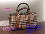 BURBERRY/博柏利女包中号格子保龄球包39386681 香港代购39386691