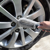 汽车洗车轮胎刷轮毂刷直刷软毛车用毛刷钢圈轮胎刷子轮毂清洗工具