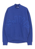 韩国代购 直邮 SJYP 设计师品牌 宽松经典必备蓝色卫衣