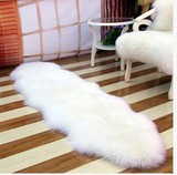 纯羊毛地毯客厅卧室沙发垫皮毛一体整皮自由皮形飘窗毯冬特价