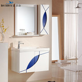 品牌卫浴 简欧式橡木浴室柜组合现代实木吊柜 洗手洗脸盆柜组合