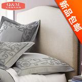现代简约皮布艺床头靠背美式酒店主题房宾馆软包床头板卧室床屏板