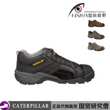美国代购cat卡特Caterpillar男鞋户外耐磨透气系带真皮工装休闲鞋