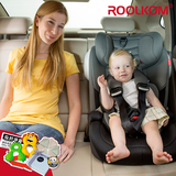 ROOLKOM 汽车用宝宝儿童安全座椅 0-4岁 isofix 9个月-12岁3C德国