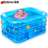 盈泰宝宝婴幼儿游泳池桶儿童婴儿游泳池子大号充气方形保温环保