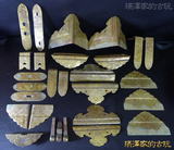 日本回流明清老物件杂项家具箱柜老铜器活配件闷柜古玩古董收藏品